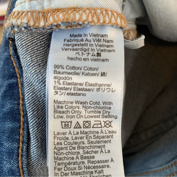 J. Crew Classic Wide Leg Jeans Womens 31 Blue Medium Wash - Picture 7 of 9